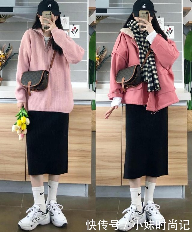 ＂上宽下窄＂的穿搭有什么作用？避免厚重感，更显双腿高挑纤细