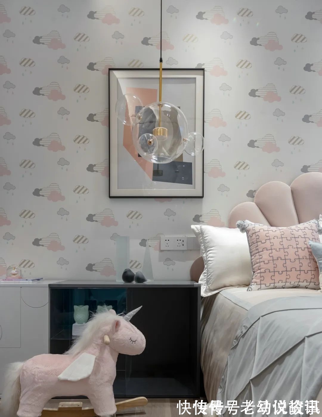 电视墙|100㎡现代轻奢,清淡优雅高级灰,时尚精致好舒适