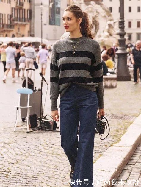 显瘦 今年毛衣流行这么塞!超显瘦还显高5cm!