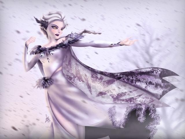 冰雪奇缘艾莎的冰魔法与生俱来还是被诅咒，为何安娜不会魔法
