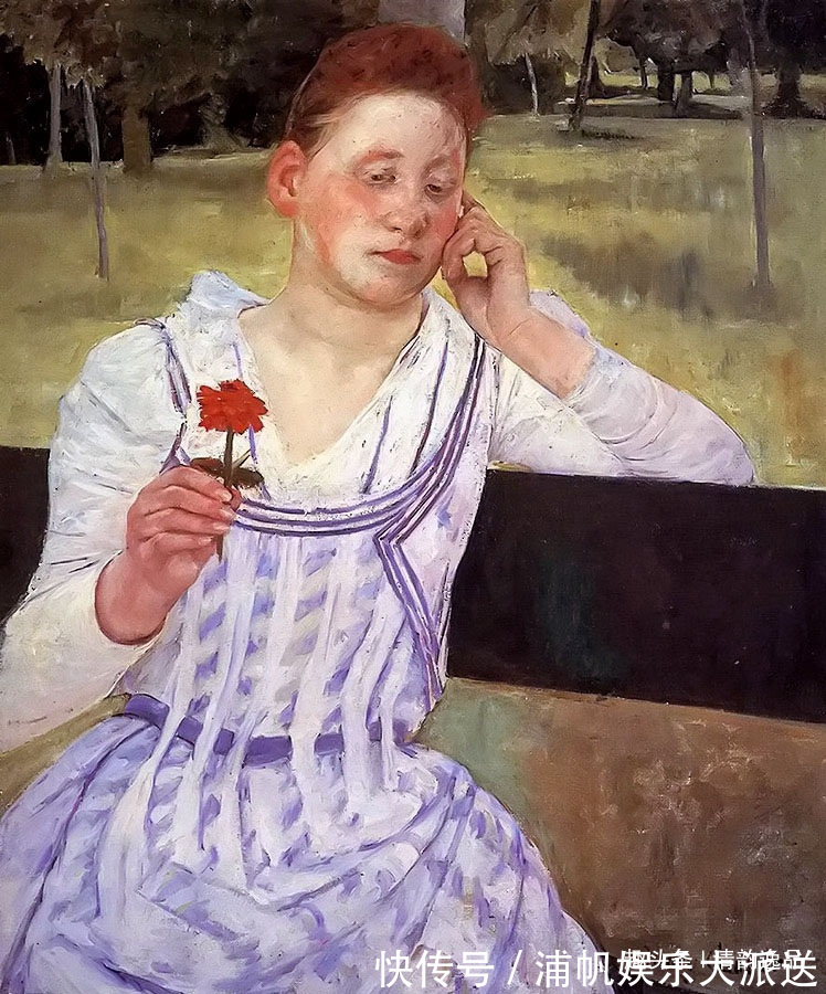 美国&十九世纪末,美国最重要的女画家,玛丽·史蒂文森·卡萨特