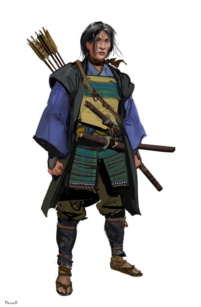 设计|《对马之魂》首席概念美术分享设计图和设计理念