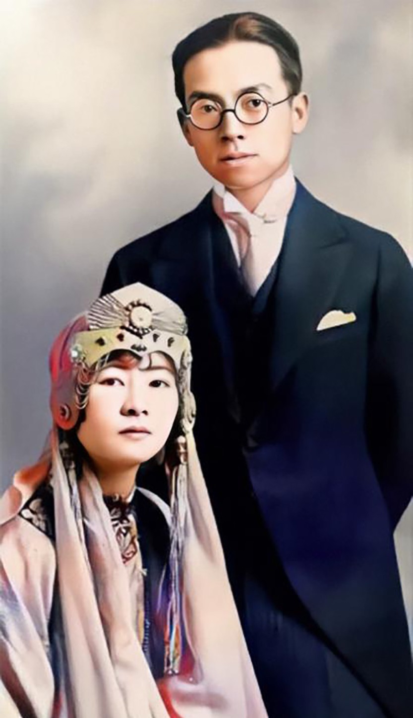 林徽因的罕见彩照:第一张眼前一亮,仿如一场视觉盛宴!