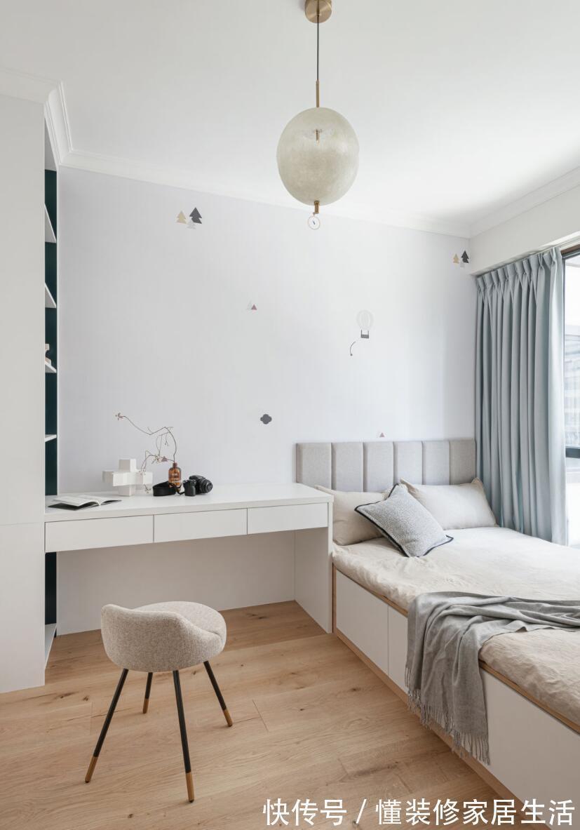 餐厅|日子过久了，才知道简单装修最舒适，看她家，既清新又治愈