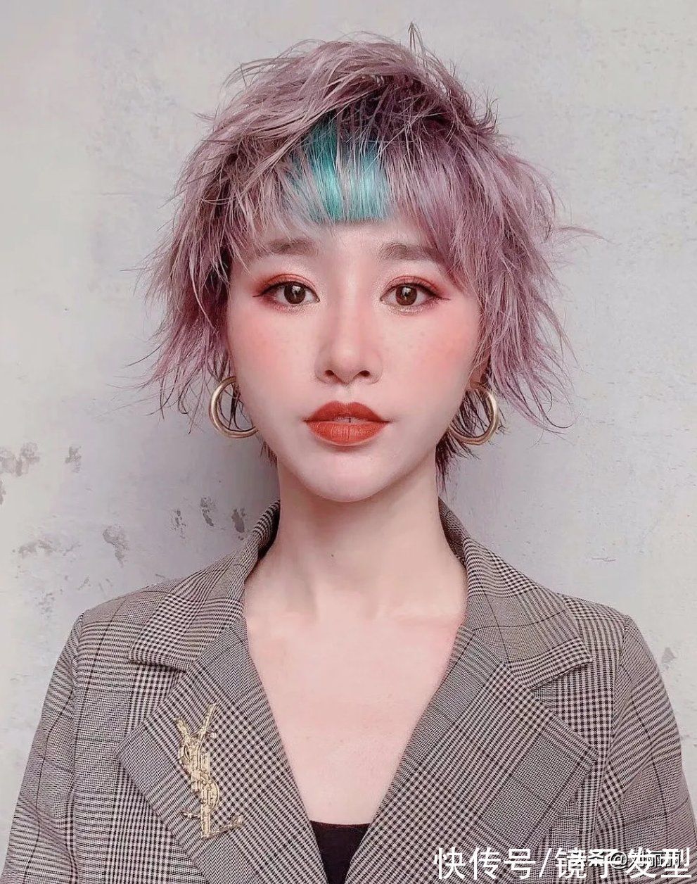 刘海 100多款新精选热点发型,烫染剪全都有,要不要挑一款