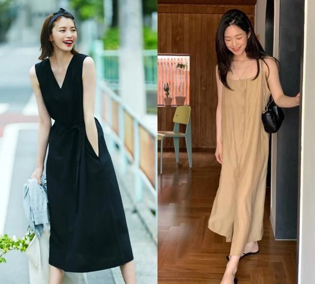 帆布鞋|把高跟鞋放一边!鞋底1cm的“平底鞋”成宠儿,搭连衣裙优雅时髦