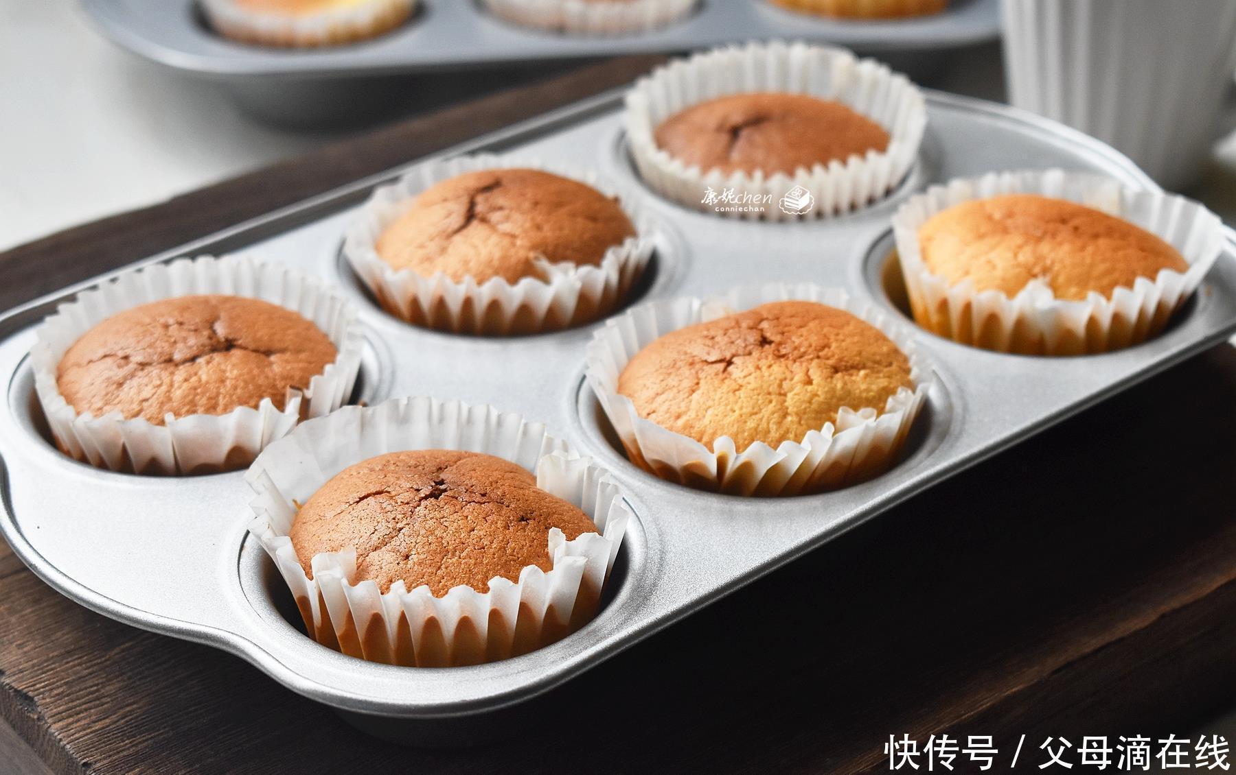 详细|大人孩子都爱吃这小蛋糕,香甜细腻柔软,食材常见,分享详细做法