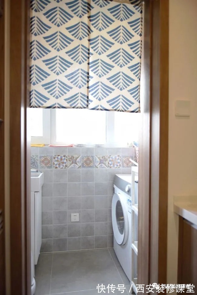 水吧台|85㎡两室新家,打造日式婚房