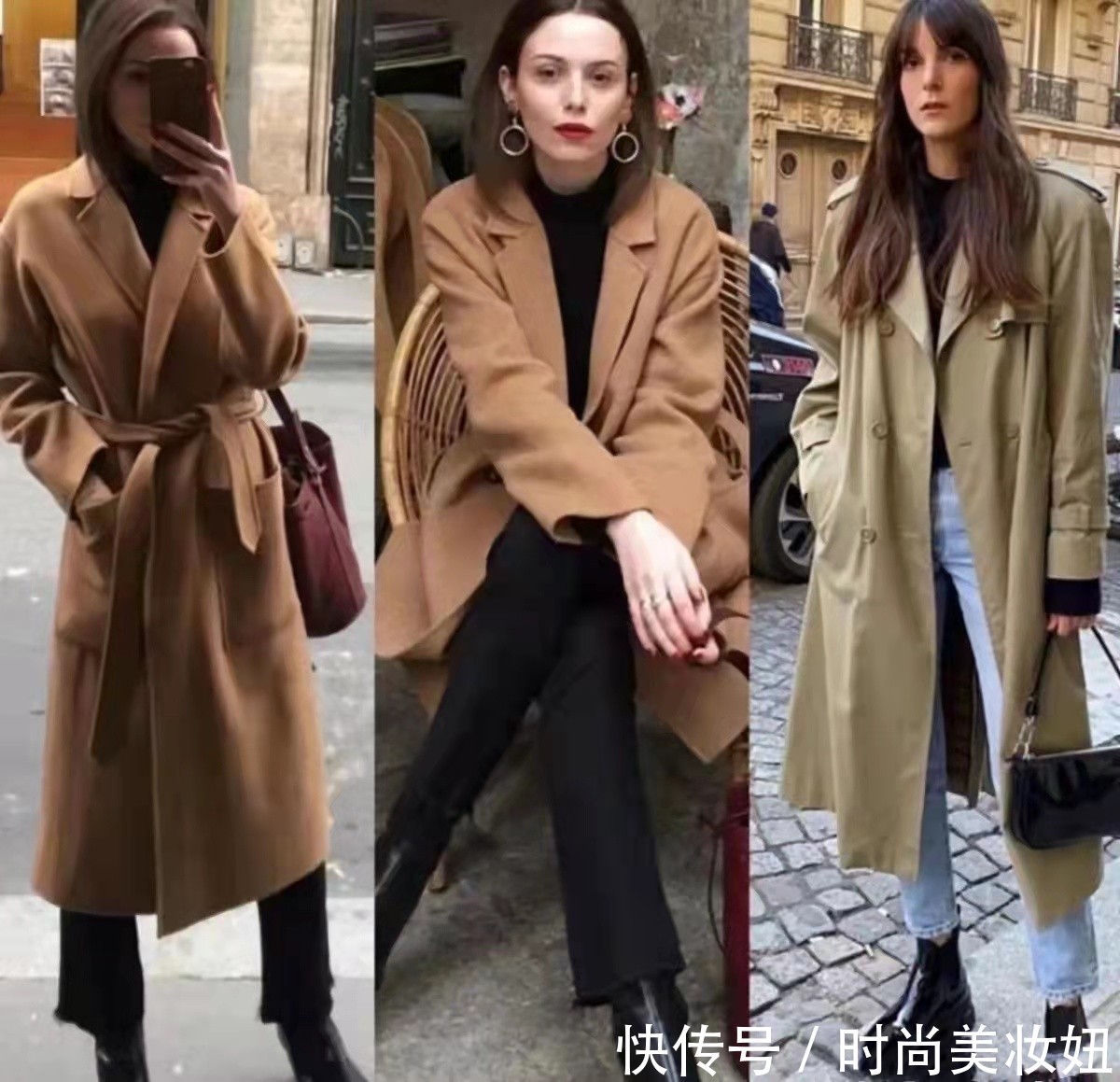 保暖|“长大衣+9分裤+短靴”真的绝了,保暖又洋气,难怪时髦精都爱