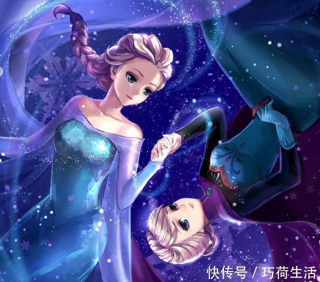 白雪皇后|艾莎为何天生有冰雪魔法,安娜却没有,这是迪士尼就早设好的选择