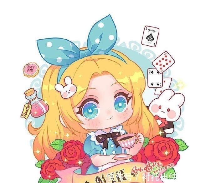 迪士尼公主|可爱风的迪士尼公主,乐佩公主甜美动人,花木兰温柔优雅