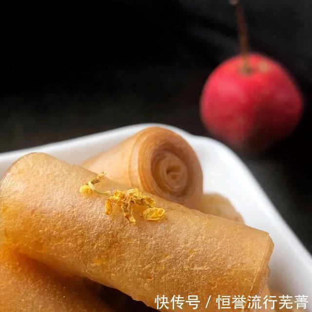  山楂|苹果别再直接啃了，这样做消食解腻又开胃，比山楂卷还美味！