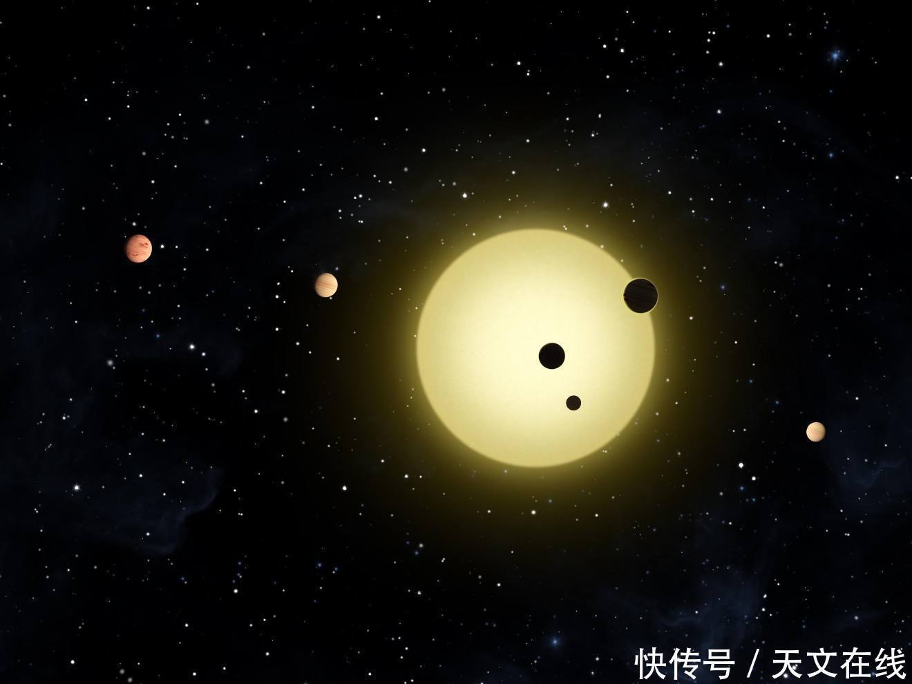 天文学家首次展示了一颗类日恒星周围行星的直接图像