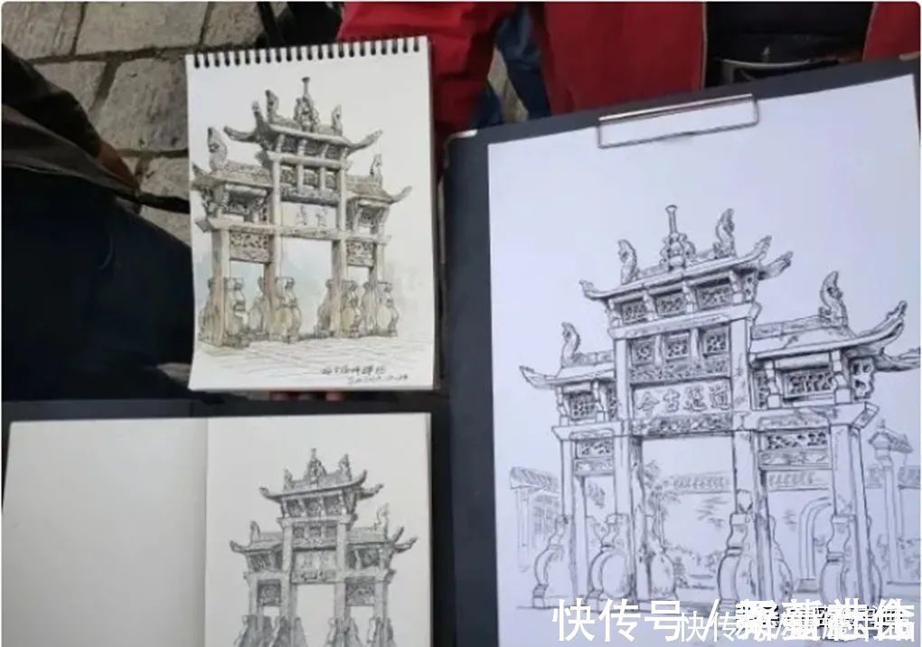 画家|画家连达,用自己的画笔记录古建筑的气韵之美