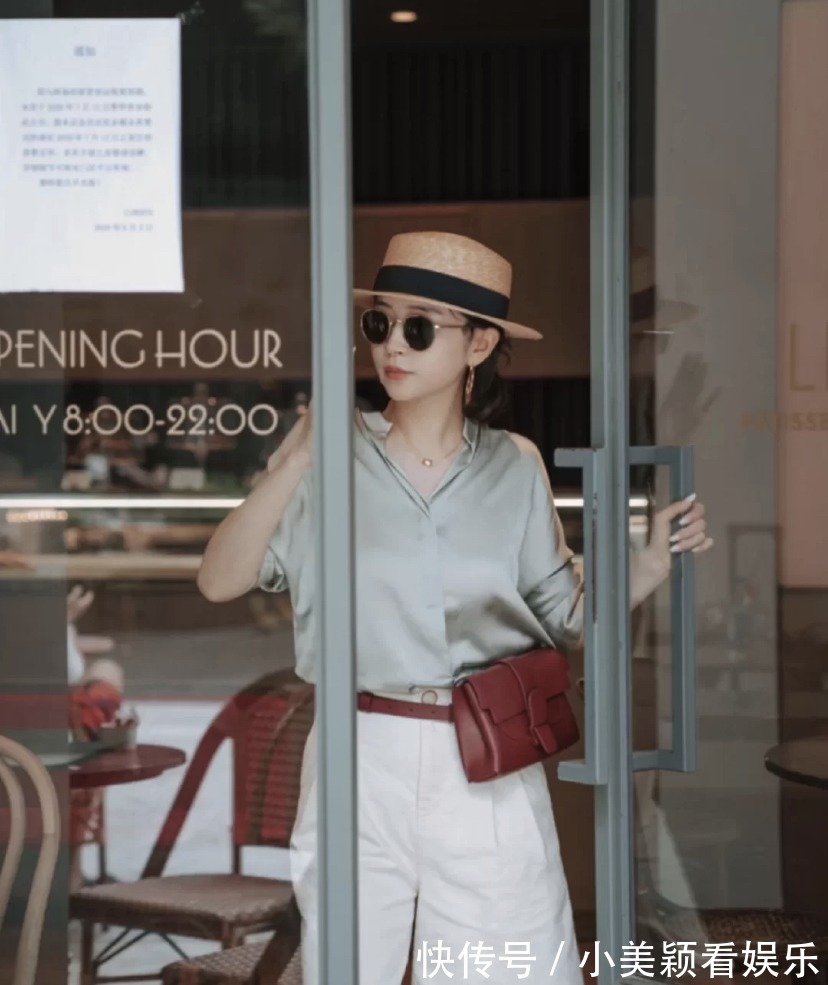 长裤|不要小瞧衬衫的魅力，瞧三木博主搭配半裙、长裤，高级有气质