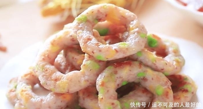 紫米|分享一款鲜香味美的紫米鲜虾圈,软嫩好吃,营养丰富,孩子特喜欢