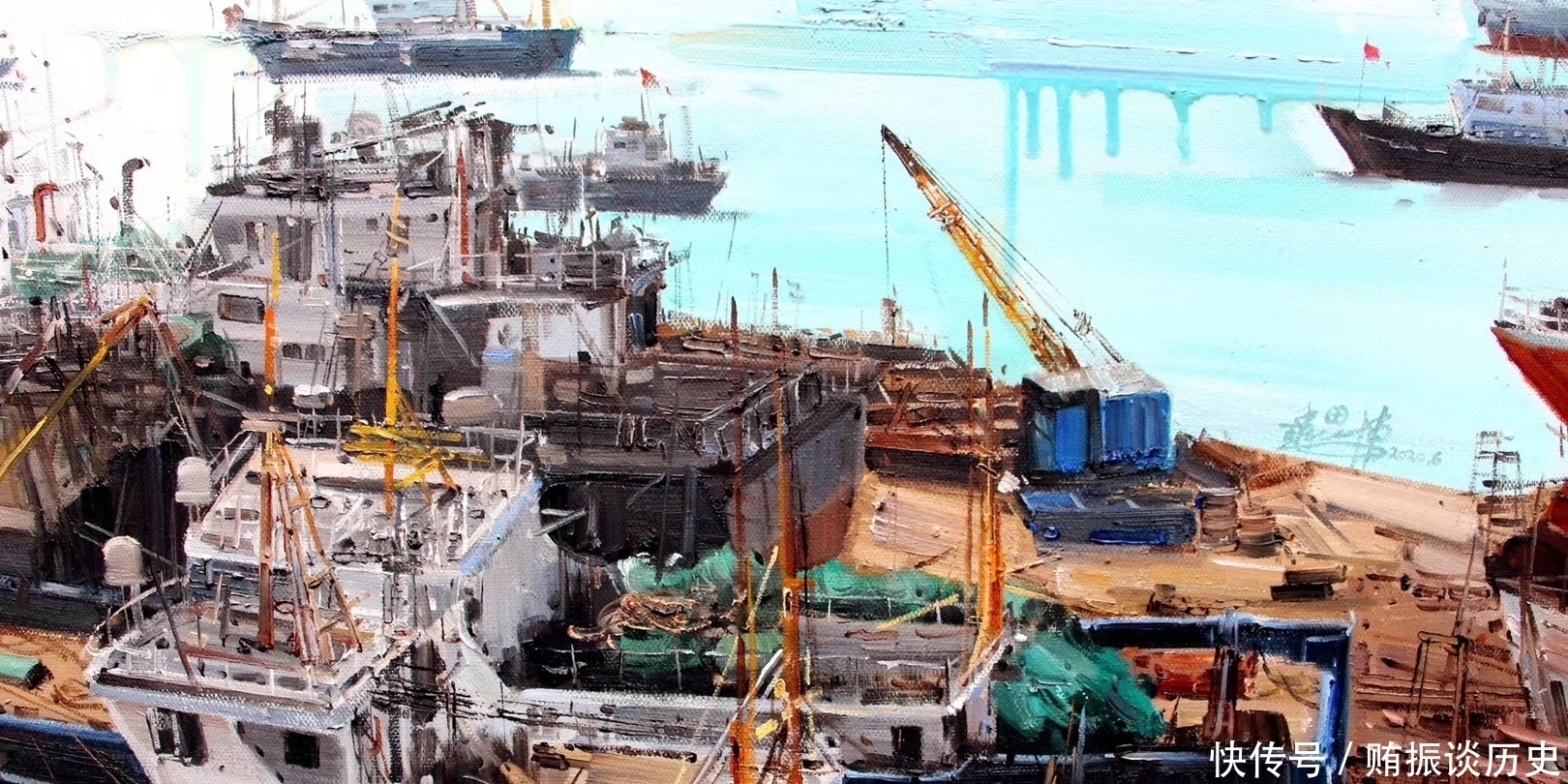 二届全国|「艺惠藏」细品赵思栋的画,你可以品出他的洒脱,直爽与超尘脱俗