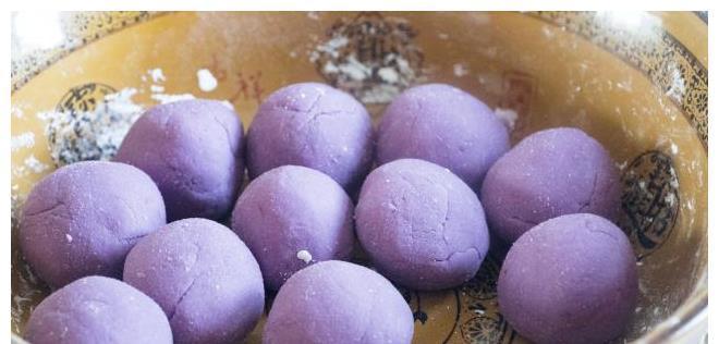 小月饼|不用放油,不用加水,紫薯这样吃,香甜可口,越吃越瘦