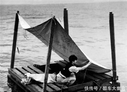 救生筏|他海上漂泊133天，饿到喝鸟血充饥，外国舰船见他是中国人：不救