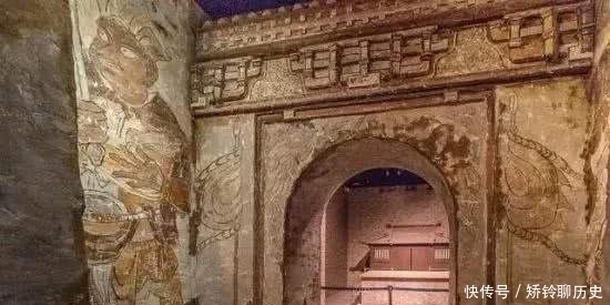 主人|辽墓中的千年古画,一面世就惊艳世界,画意让人恍然如梦