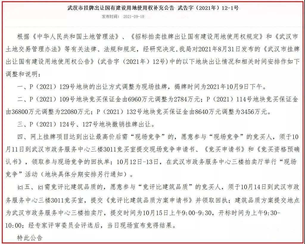 挂牌|武汉第二轮土拍即将打响!涉及14区49宗地 8大看点提前揭秘