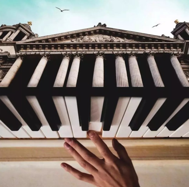 艺术家|这位好“色”的艺术家,拿大自然当画板,引11万人“想入非非”!