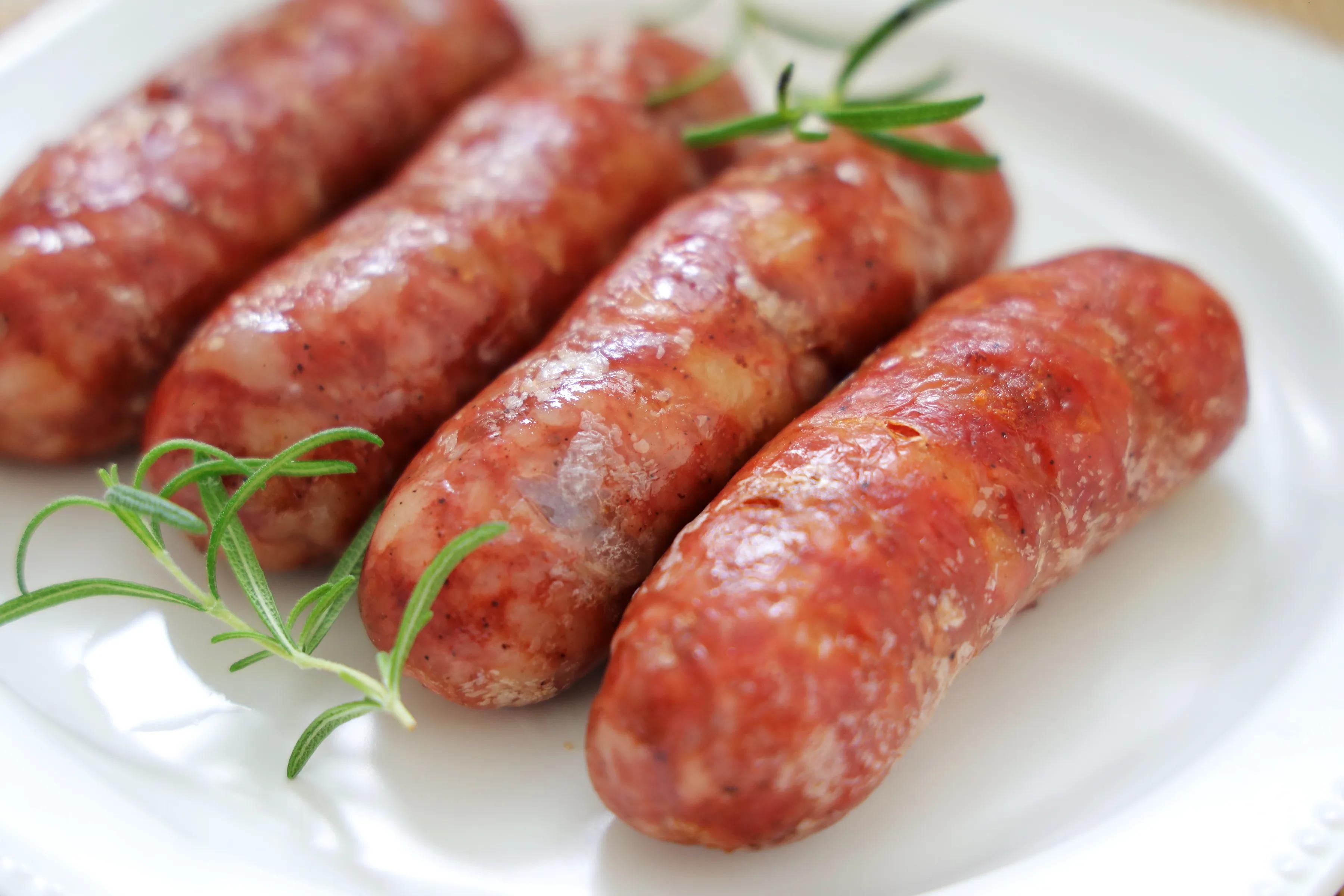 瘦肉|自制脆皮肠，纯肉馅儿吃起来太过瘾了，在家做无添加才健康