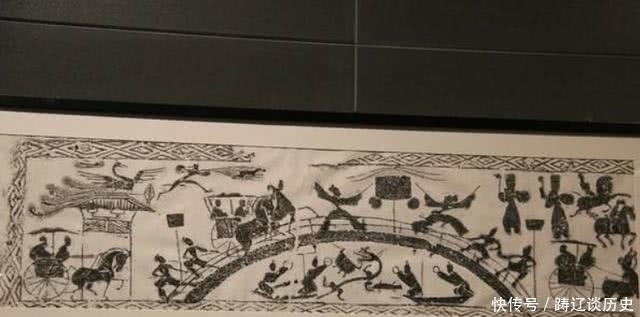 画像石|这座汉代陵墓中,出土神秘画像石,证明大禹有一口鼎确实落在泗水