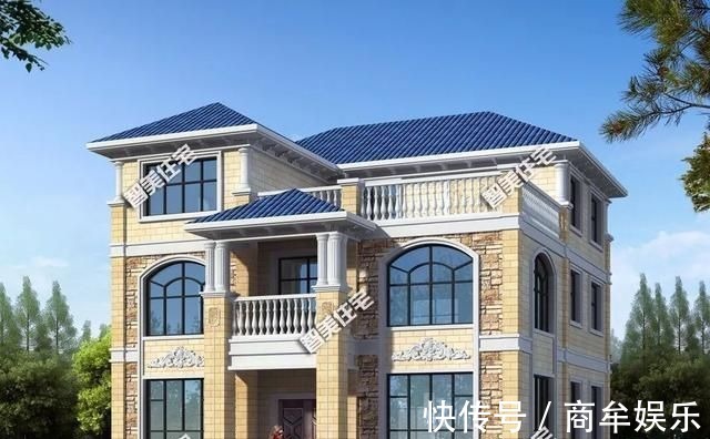 两室|广受好评的两栋农村别墅,第一栋带八角窗,就像小城堡