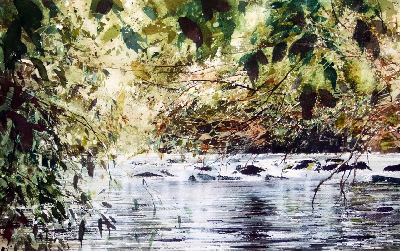 deborah walker@壮丽景色:来自英国的水彩画家 Deborah Walker 绘画作品