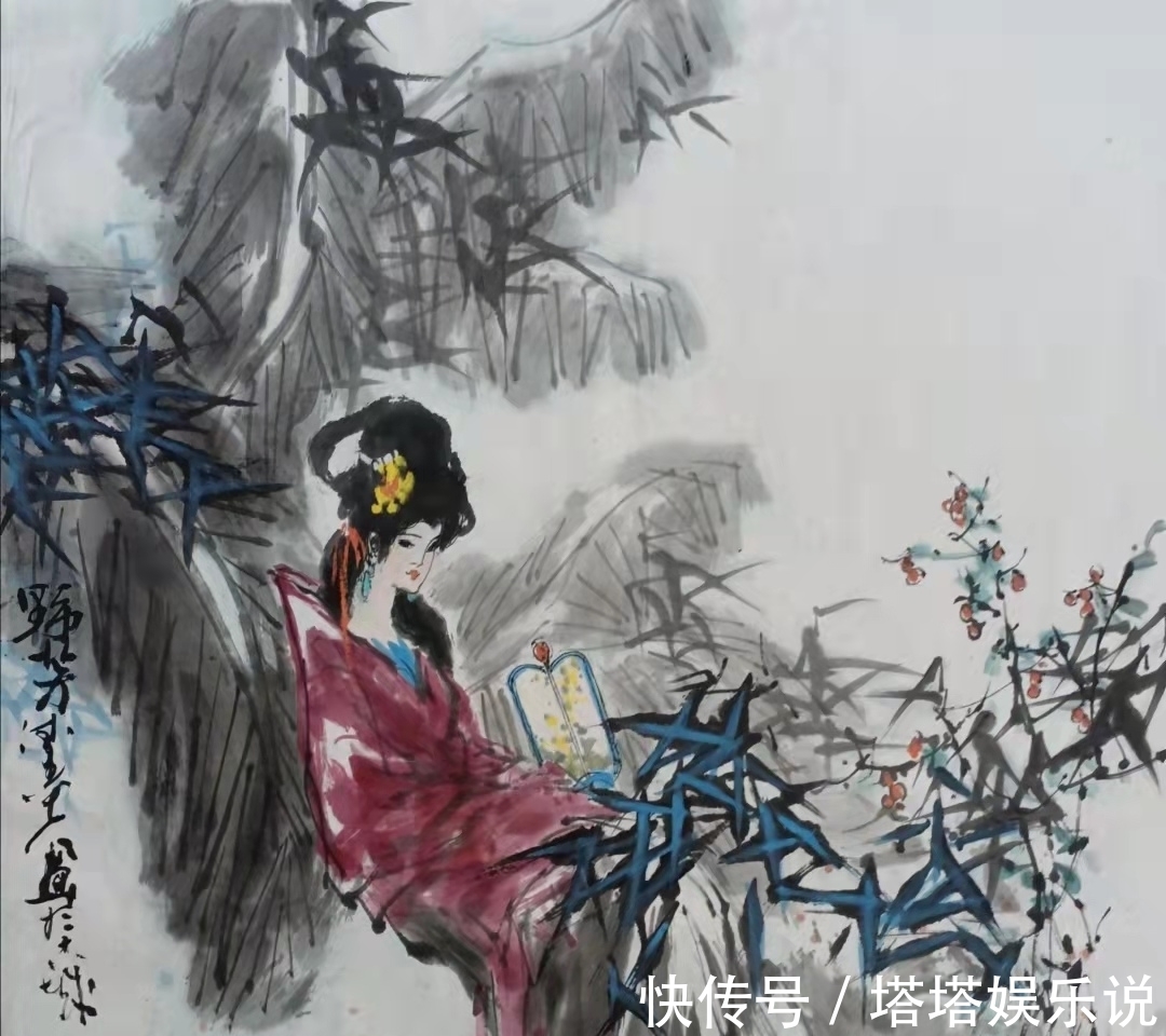 绘画者|周新建的水墨仕女图,筑就了中国传统绘画的新时代