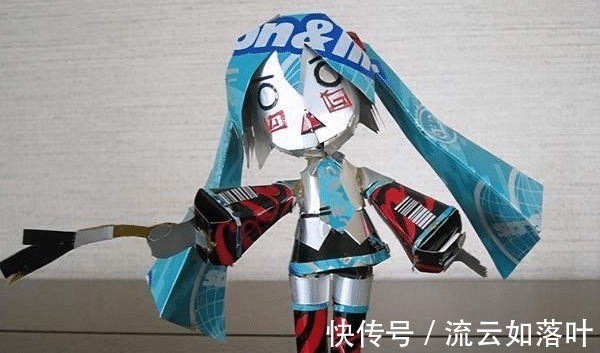 泰罗|用易拉罐做手办,奥特曼的红裤衩很性感,看到初音未来爱了