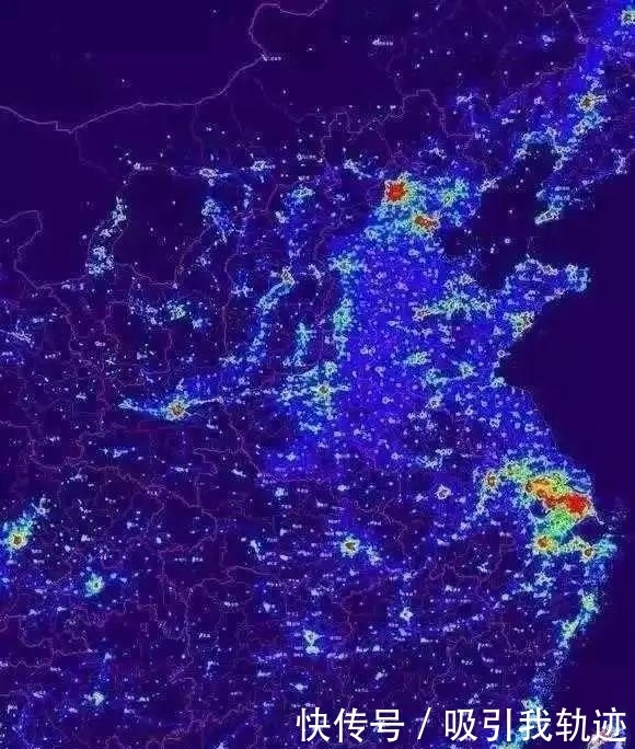 卫星 在卫星上看地球就知道中、日、韩差距有多大了