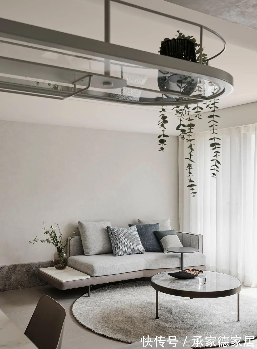 三居室|86㎡三居室装修,开放式书房、多功能电视墙,精致有格调!