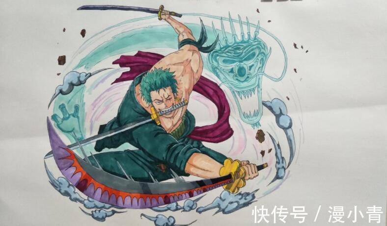 索隆|海贼王1023话,King的佩刀也是妖刀,马尔科被高估了