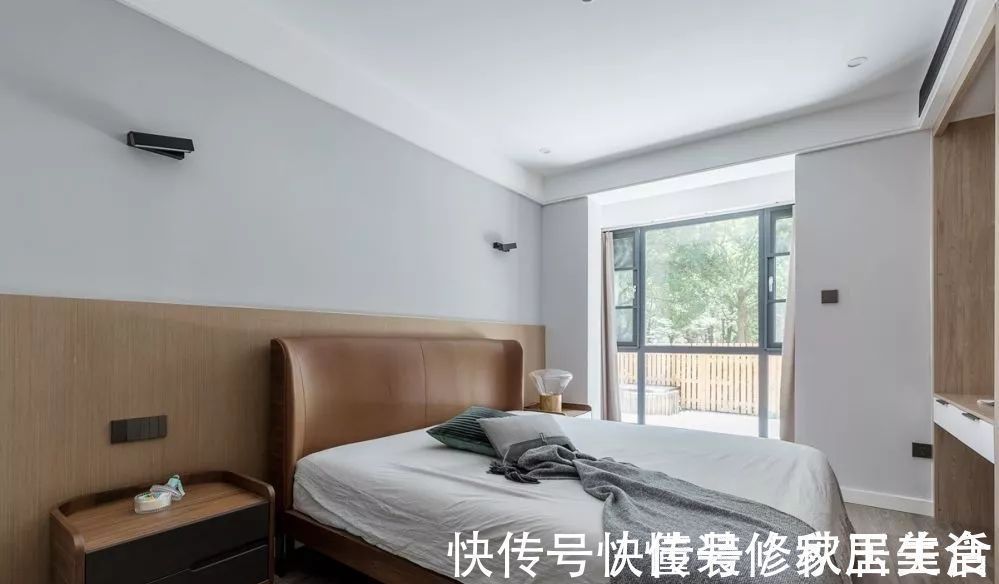 效果图|110㎡现代风格装修效果图,简约舒适的小资格调!