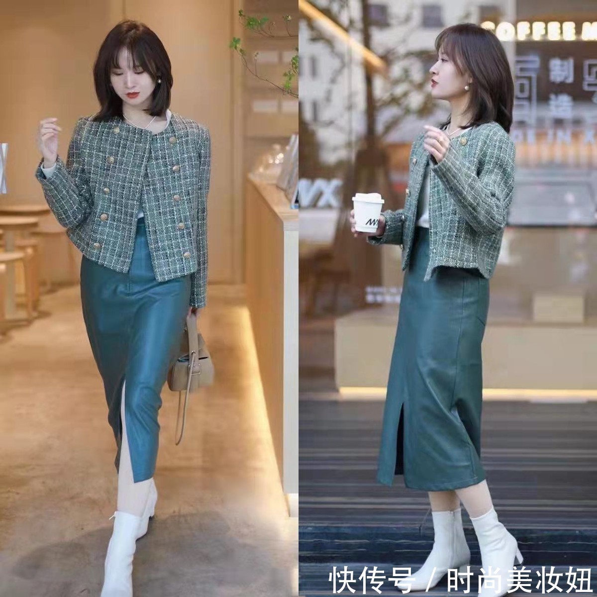 穿搭 “半身裙”才是秋冬的万能单品,得体大方又舒适,适合普通人借鉴
