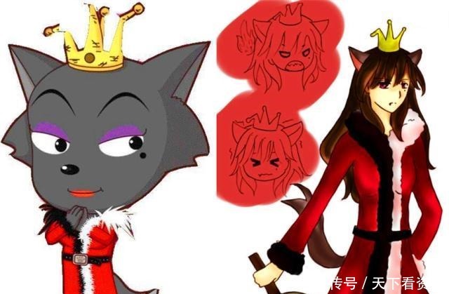 懒羊羊|灰太狼全员拟人化，慢羊羊赶上现代潮，红太狼单手叉腰美出新境界