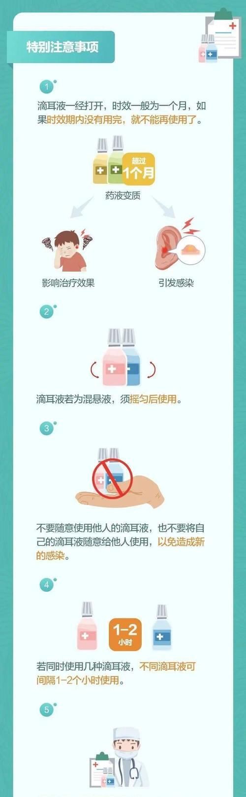 耳部用药安全须知|图解 | a899