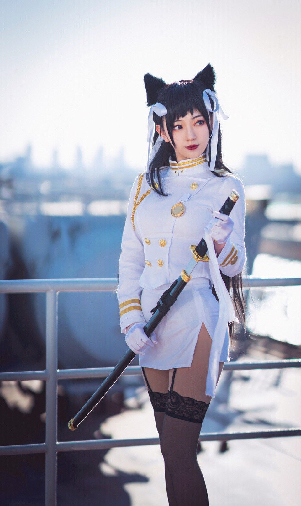 cospl《碧蓝航线》爱宕cosplay