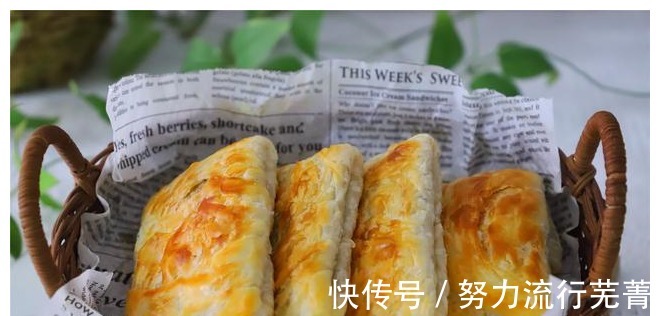 红糖|孩子最爱的红糖饼,不揉面不发面,酥到掉渣,三天两头就要做!