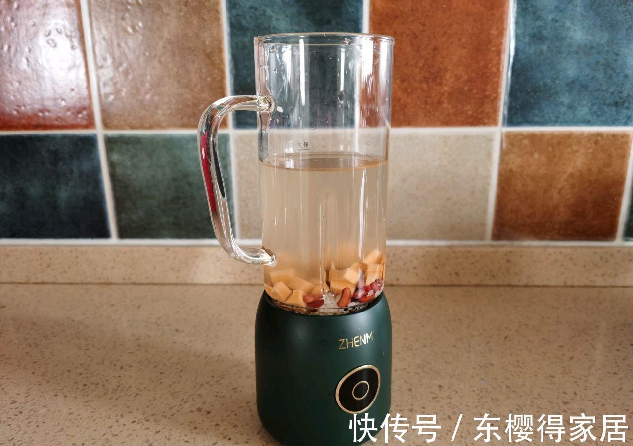 豆浆|天气变凉了，早餐来上一碗三色米糊，女人孩子要多吃