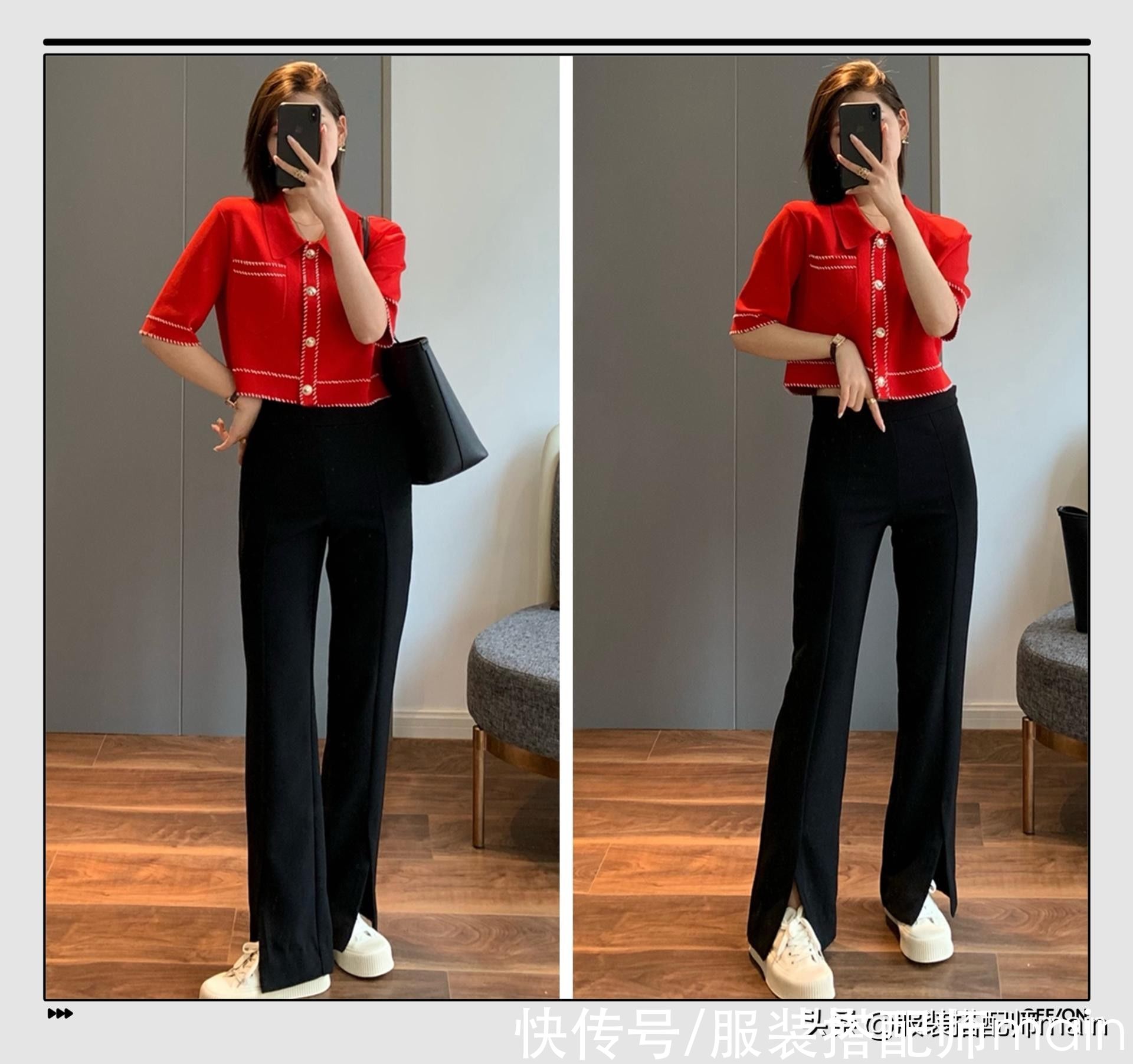 针织短袖|你的早秋衣橱必须要有一件针织短袖！比T恤时髦，比外套凉快