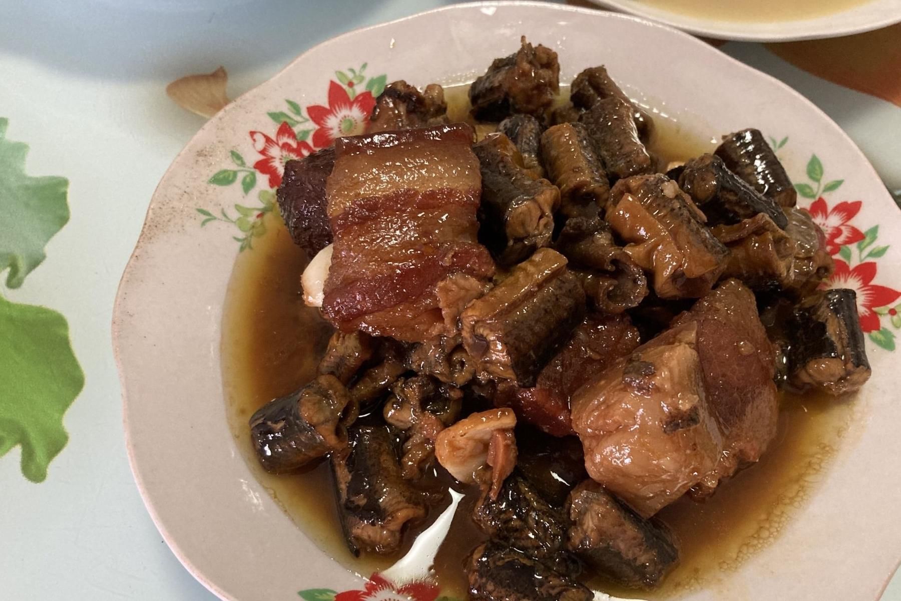 红烧|婆婆做的晚餐七菜一汤,天天吃到撑,网友:一个月的工资都吃光了