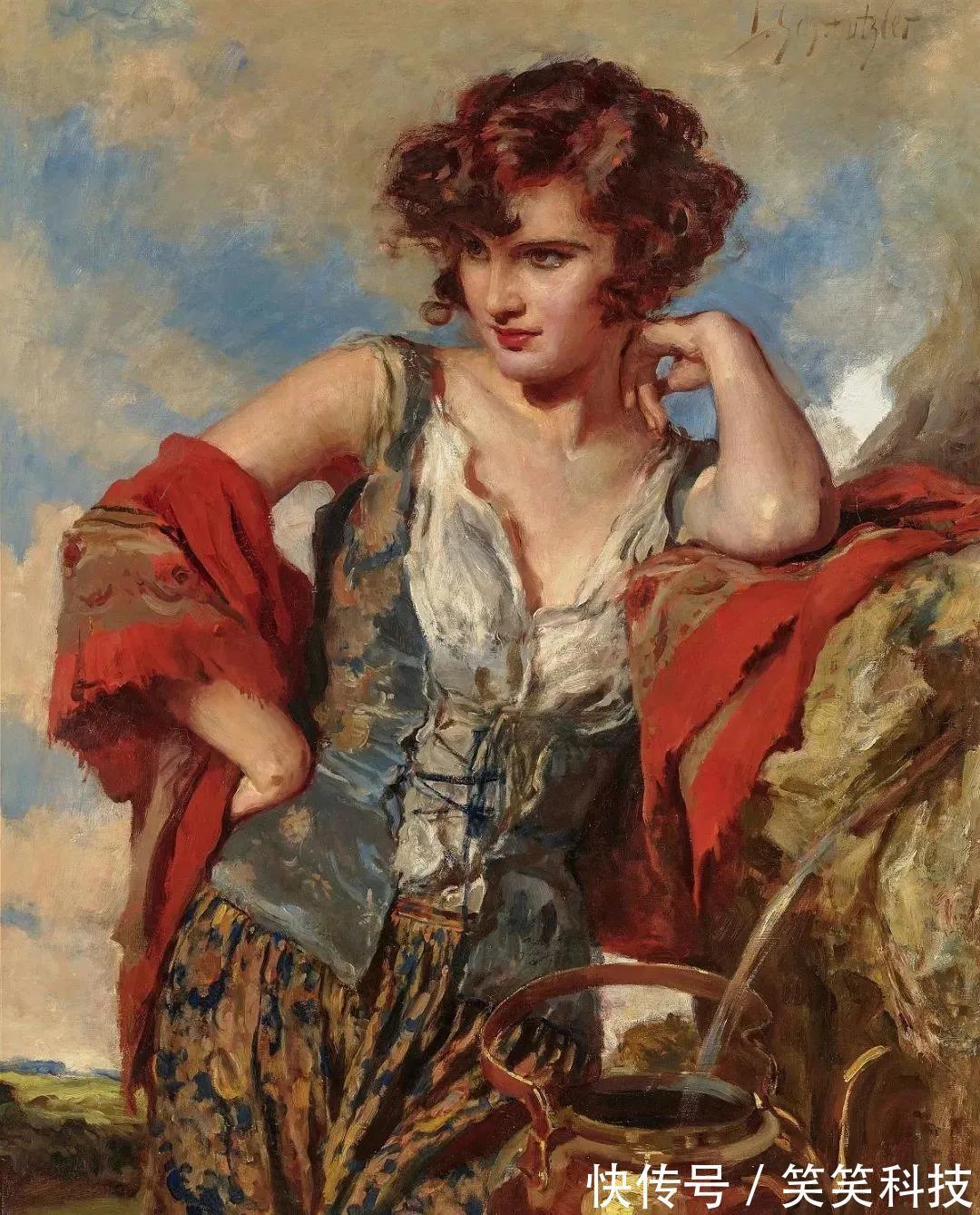 博登&他笔下的女子风情万种,撩人心弦!可惜晚年声誉不保!