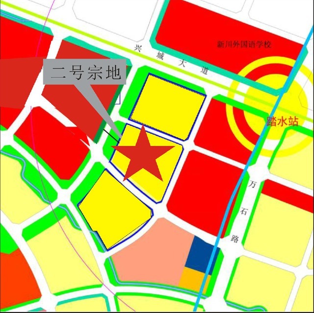 土地|新都区第三批次集中供地详细，共计6宗土地，包含二批次流拍土地