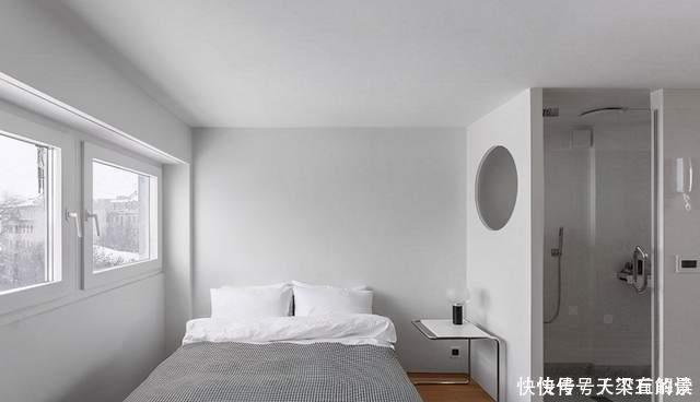 小一|夫妻33㎡小家改造：厨房装在衣橱里，卫生间圆形玻璃采光，惊艳！