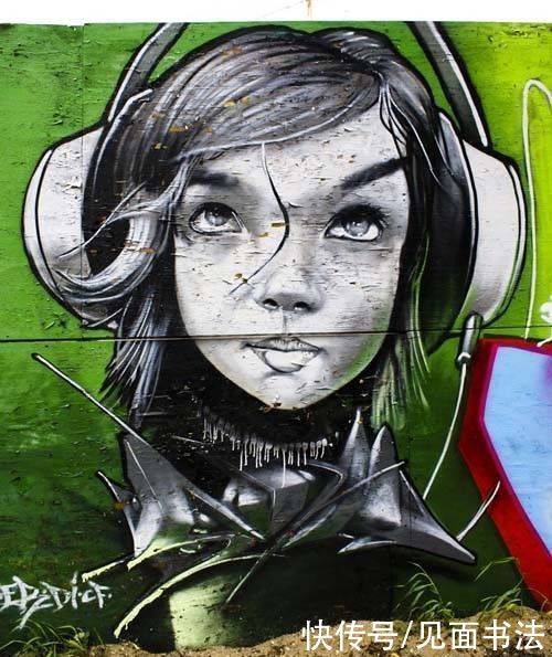  神奇|「愙斋书法」50个神奇创意的街头艺术作品