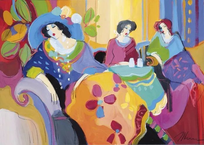 流动的曲线,鲜艳的色彩,极富美感的画面!