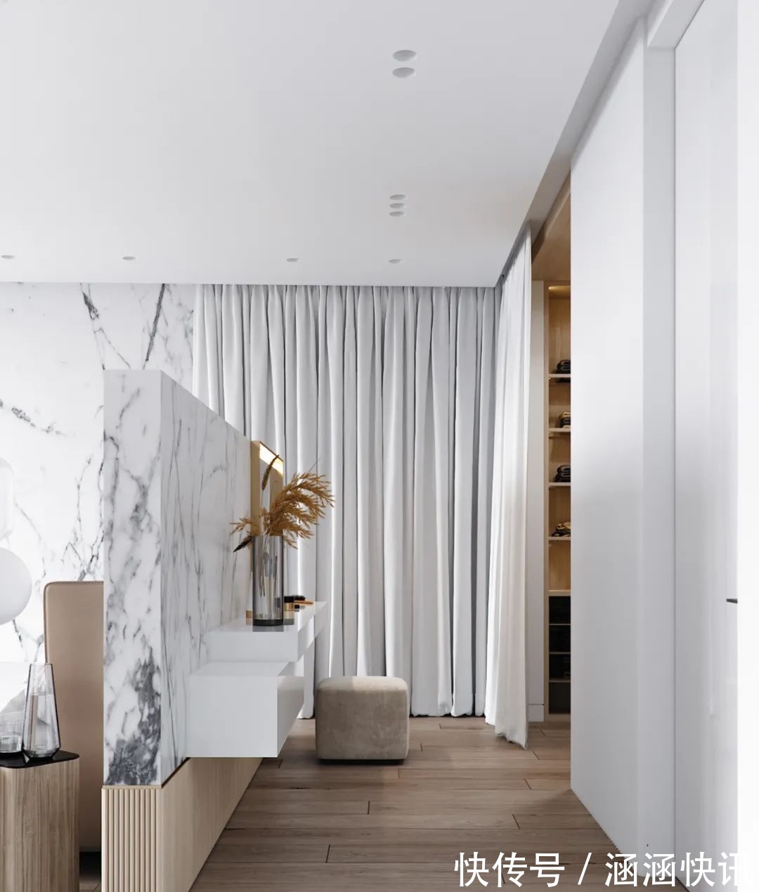 客厅|简约原木风,让家更有温度,全屋简单有格调,没有丝毫俗气